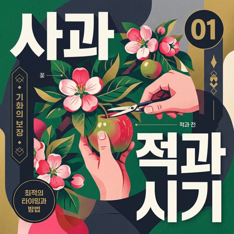ai thumbnail poster 사과 적과 시기 1787480159
