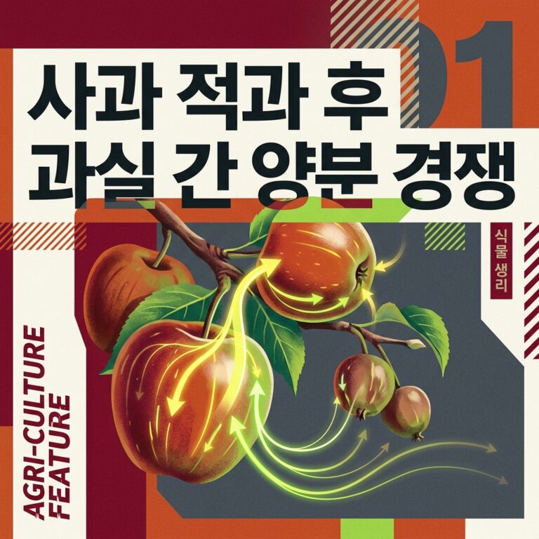 ai thumbnail poster 사과 적과 후 과실 간 양분 경쟁 1787480214