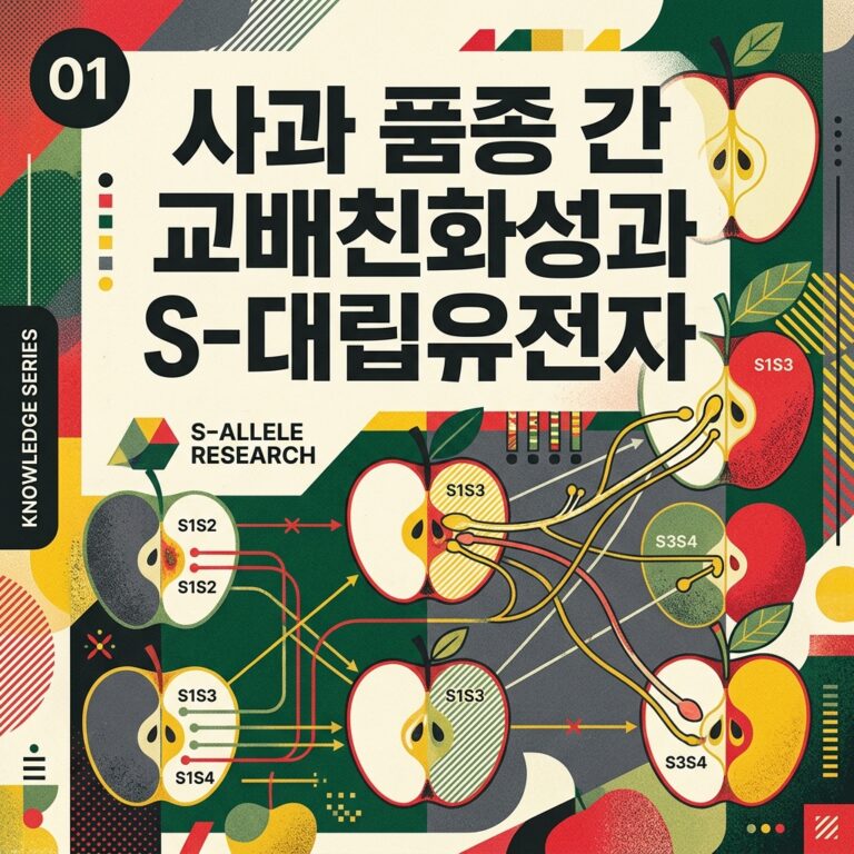 ai thumbnail poster 사과 품종 간 교배친화성과 S 대립유전자 1787480063